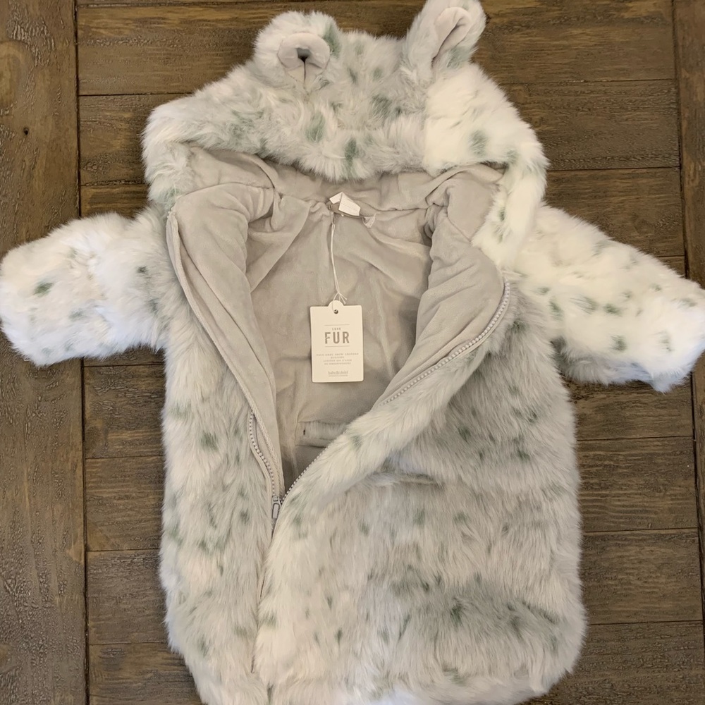 Baby&child Luxe Faux Fur Bunting